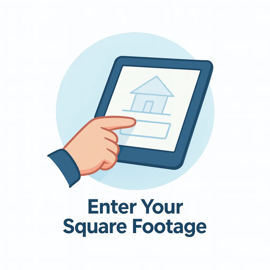 Enter Square Footage